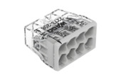 WAGO 2273 steekklem 8-voudig grijs (10 stuks)