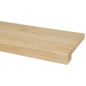 Vensterbank massief eiken 200 x 20 cm 40 mm