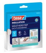 Tesa Tochtband I-profiel zelfklevend 4 jr wit 6m