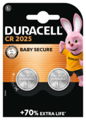 Duracell Batterij CR2025 Lithium-knoopcelbatterij 3V 2 stuks