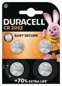 Duracell Batterij CR2032 Lithium-knoopcelbatterij 3V 4 stuks