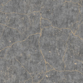 Vliesbehang Kintsugi zwart goud 145585