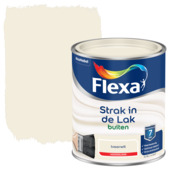 Flexa Strak in de Lak buitenlak hoogglans ivoorwit 750 ml