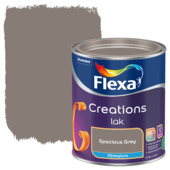 Flexa Creations binnenlak zijdeglans spacious grey 750 ml
