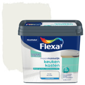 Flexa Mooi Makkelijk keukenkasten binnenlak zijdeglans friswit 750 ml