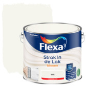 Flexa Strak in de Lak binnenlak hoogglans wit 2,5 liter