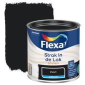 Flexa Strak in de Lak binnenlak zijdeglans zwart 250 ml
