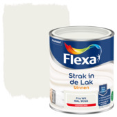 Flexa Strak in de Lak binnenlak hoogglans RAL 9016 friswit 750 ml