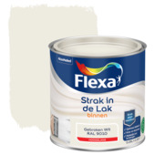 Flexa Strak in de Lak binnenlak hoogglans RAL 9010 gebroken wit 250 ml