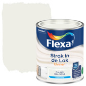 Flexa Strak in de Lak binnenlak zijdeglans RAL 9016 friswit 750 ml
