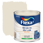 Flexa Strak in de Lak binnenlak mat RAL 9001 crème wit 250 ml