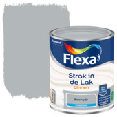 Flexa Strak in de Lak binnenlak zijdeglans betongrijs 750 ml