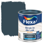 Flexa Strak in de Lak binnenlak zijdeglans nachtblauw 750 ml
