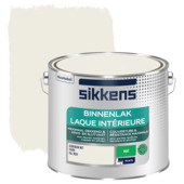 Sikkens binnenlak mat RAL 9010 gebroken wit 2,5 liter