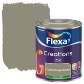 Flexa Creations binnenlak extra mat camouflage green 750 ml