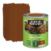 CetaBever Tuinhoutbeits zijdeglans transparant teak 750 ml