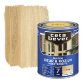 CetaBever Meesterbeits Deur & Kozijn zijdeglans transparant blank 750 ml