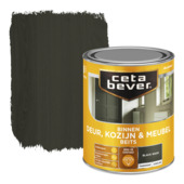 CetaBever Deur, Kozijn & Meubelbeits zijdeglans transparant black wash 750 ml