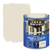 CetaBever Meesterbeits Deur & Kozijn zijdeglans dekkend RAL 9001 crème wit 750 ml
