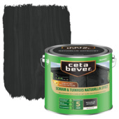 CetaBever Schuur & Tuinhuisbeits Natuurlijk Effect mat antraciet 2,5 liter