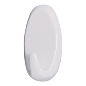 Tesa Haak Powerstrip Ovaal Wit Kunststof - 2 Stuks