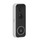 EAGLE - YALE SLIMME VIDEODEURBEL (6500MAH) - WIT 1080P (2MP) / IP65 