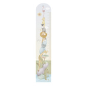 Little Dutch groeimeter muursticker Safari Friends 142 x 27,5 cm