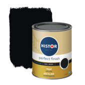 Histor Perfect Finish Trap binnenlak RAL 9005 zijdeglans 750 ml