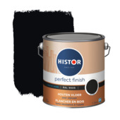 Histor Perfect Finish Houten vloer binnenverf RAL 9005 zijdeglans 2,5 liter