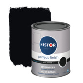 Histor Perfect Finish Betonvloer binnenverf RAL 9005 zijdeglans 750 ml