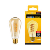 Handson LED Edison E27 6,5W 300 lumen goud dimbaar