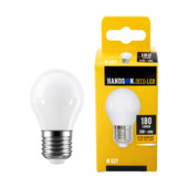 HANDSON LED kogel E27 2W 180 lumen