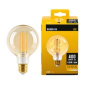 Handson LED filament lamp E27 4,5W 400 lumen  extra warm licht dimbaar