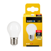 Handson led-kogellamp G45 E27 mat 4,5 W 470 lumen 2700 K dimbaar