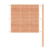 Schutting volgpakket Andalusië Douglas hout 180 x 190 cm