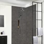 Dumawall XL wandpaneel kunststof 90x260 cm 4,68 m² Mystique - 2 stuks