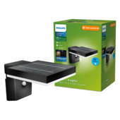 Philips solar wandlamp Zonal zwart met bewegingssensor