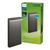Philips sokkel Bustan antraciet geïntegreerde LED 3,8 W 800 lm