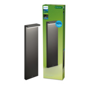 Philips Bustan led-tuinpaal buiten 77 cm 4,3 W 800 lumen antraciet