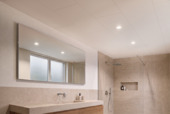 Agnes plafondplaat vochtwerend wit stuc 1200 x 600 x 12 mm 4 stuks