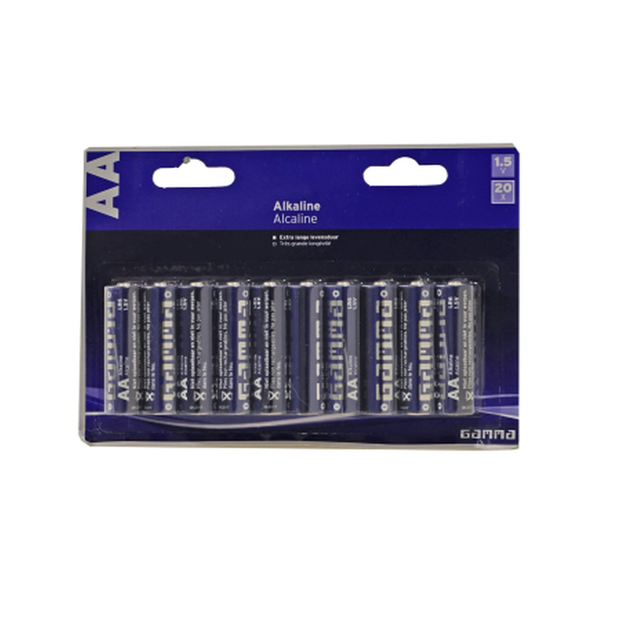 Gamma Batterij Aa 20 Stuks gamma kopen in de aanbieding