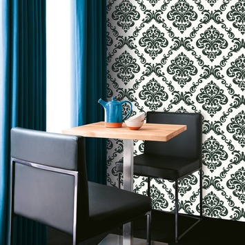 Graham & Brown Vliesbehang 2191-10 Barok Zwart