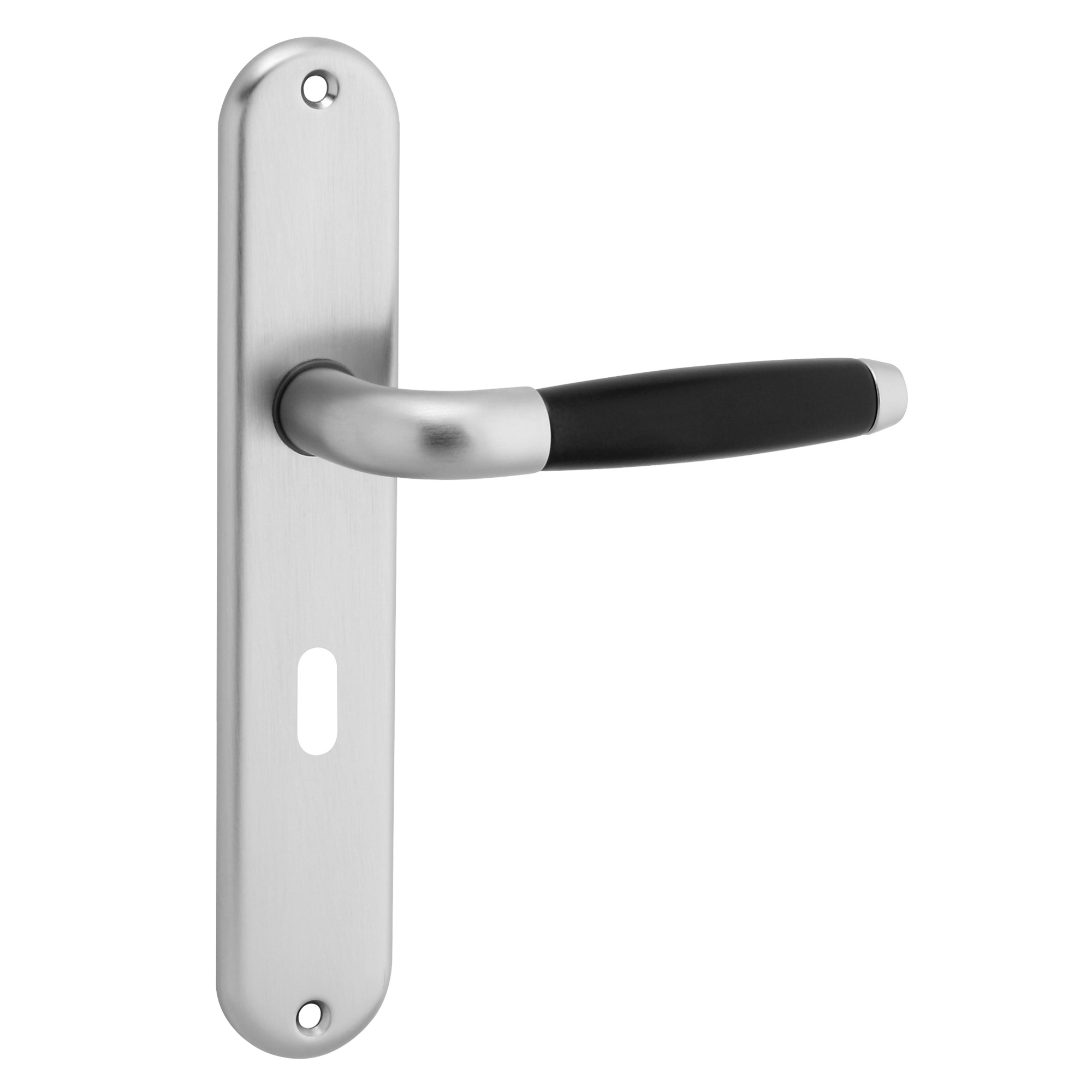 Gamma Deurkrukset Donau Langschild Messing Mat Nikkel Slotgat 56 Mm gamma kopen in de aanbieding