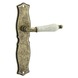 GAMMA deurkrukset Olympia langschild blind messing antiek