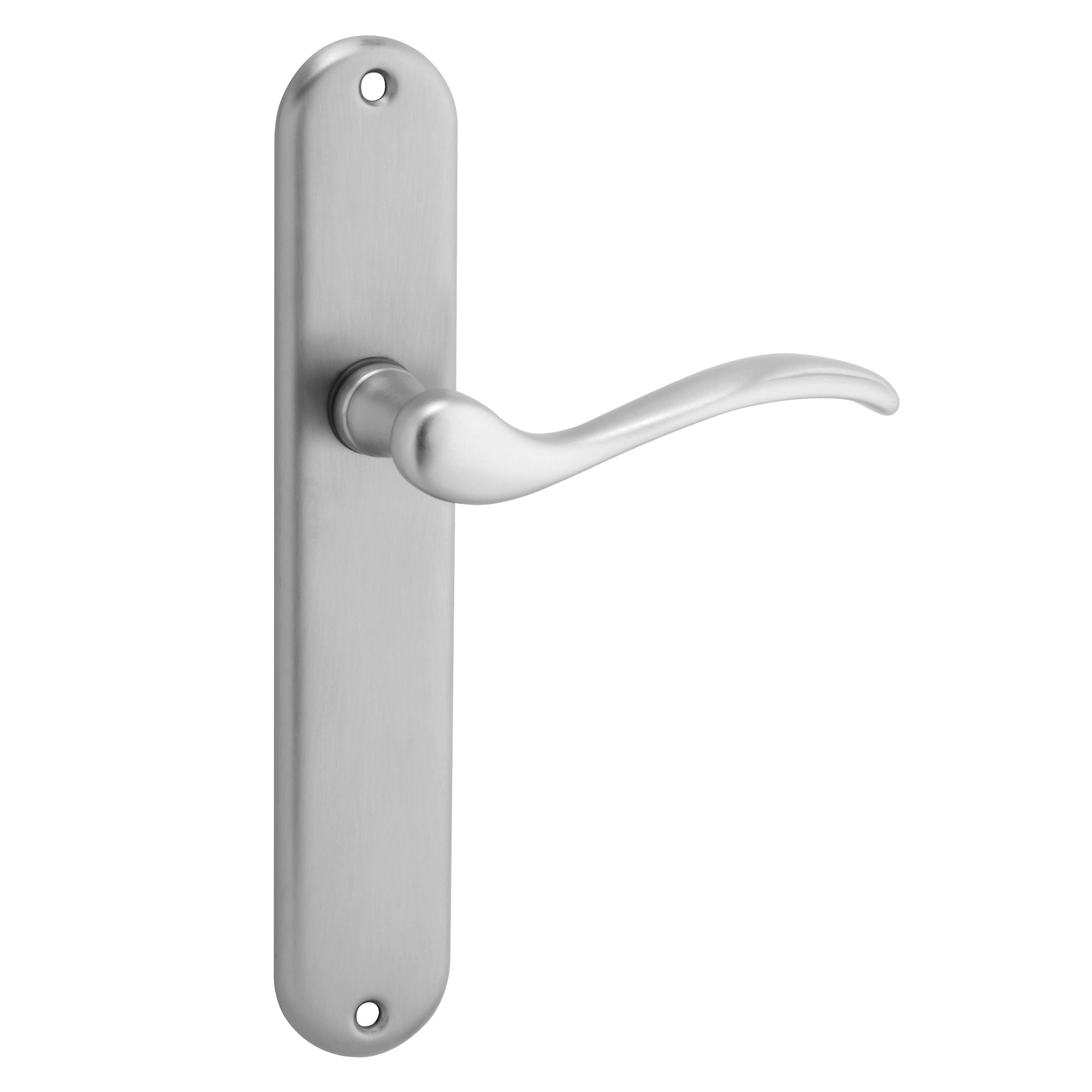 Gamma Deurkrukset Andorra Langschild Blind Messing Mat Nikkel gamma kopen in de aanbieding