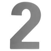 GAMMA huiscijfer 2 RVS 150 mm