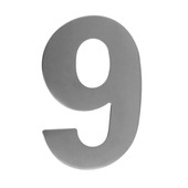 GAMMA huiscijfer 9 RVS 150 mm