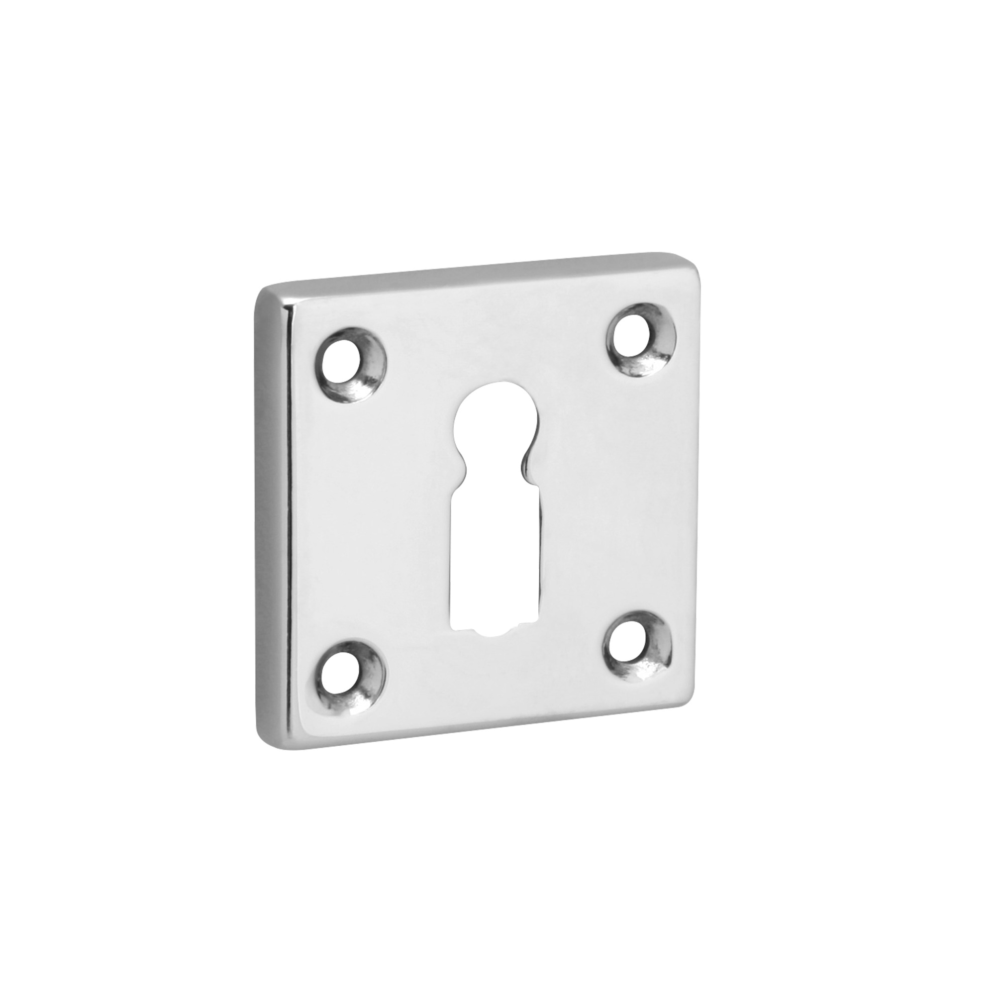 Gamma Sleutelplaat Vierkant Messing Nikkel 2 Stuks gamma kopen in de aanbieding