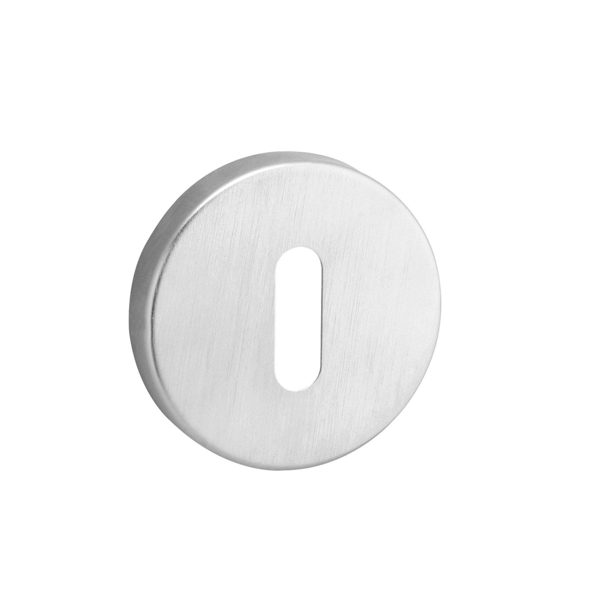 Gamma Sleutelplaat Messing Mat Nikkel 2 Stuks gamma kopen in de aanbieding