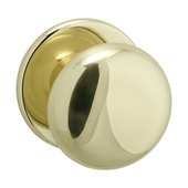 GAMMA voordeurknop rond rozet messing